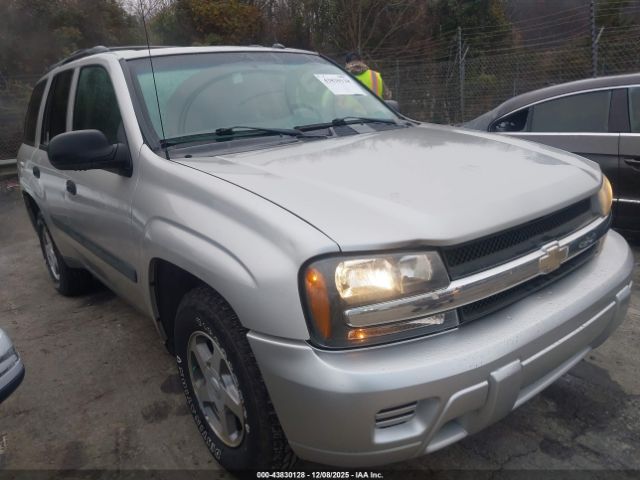 2005 CHEVROLET TRAILBLAZER 1GNDS13S252136244