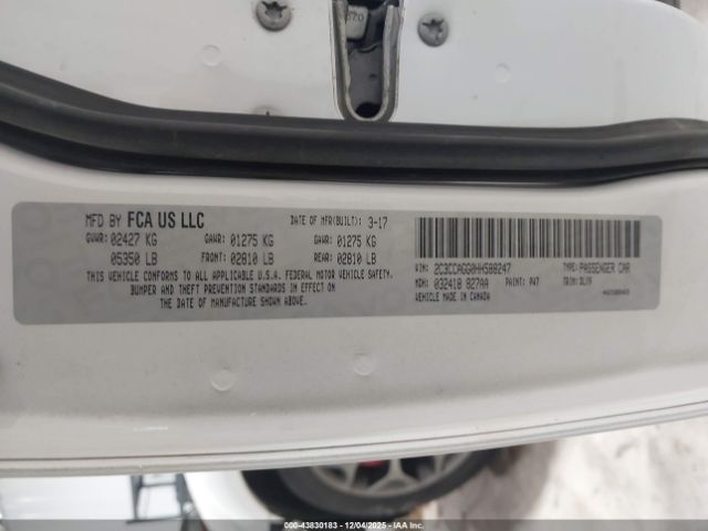 2017 CHRYSLER 300 2C3CCAGG0HH588247 Photo 8