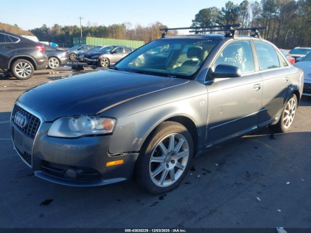 2008 AUDI A4 WAUDF78E88A159084 Photo 1