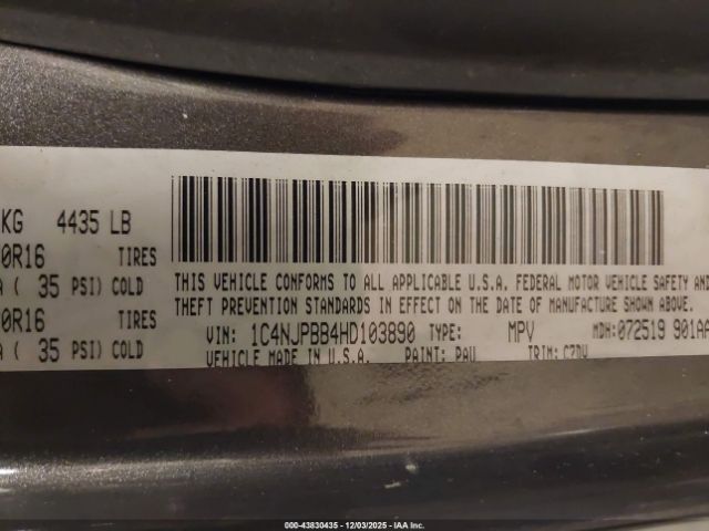 2017 JEEP PATRIOT 1C4NJPBB4HD103890 Photo 8