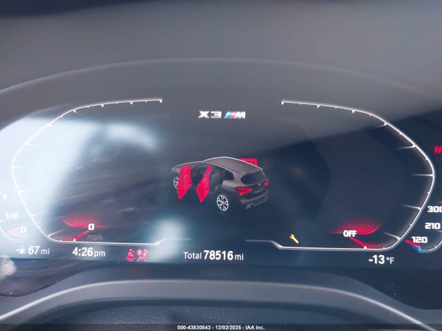 2021 BMW X3 M 5YMTS0C06M9F07550 Photo 6