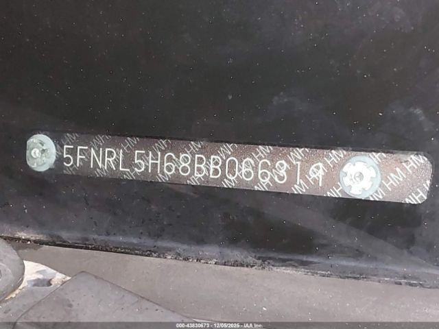 2011 HONDA ODYSSEY 5FNRL5H68BB066319 Photo 8