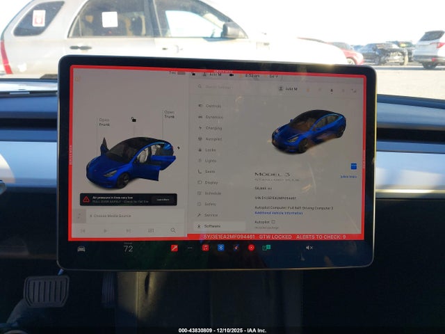 Aukcja sprzedaży 2021 Tesla Model 3 Standard Range Plus Rear-wheel Drive, vin: 5YJ3E1EA2MF094461, numer aukcji: 43830809