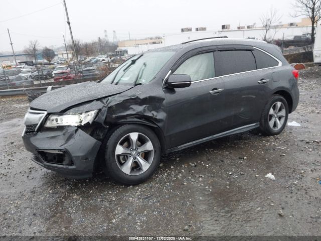 2014 ACURA MDX 5FRYD4H26EB002797 Photo 1