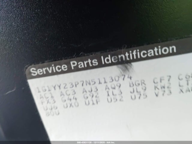 1992 CHEVROLET CORVETTE 1G1YY23P7N5113074 Photo 8