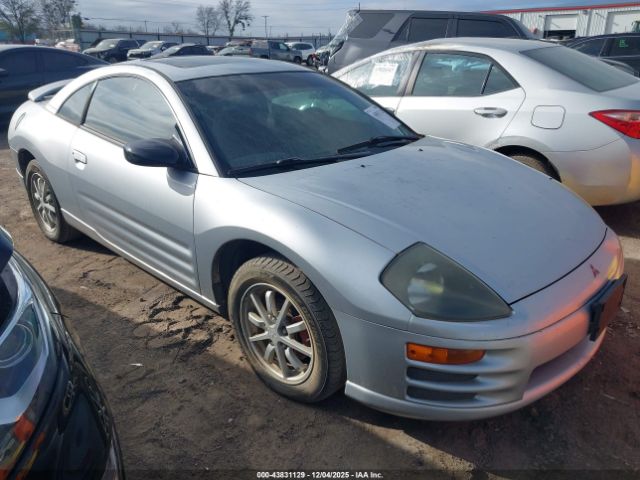 2001 MITSUBISHI ECLIPSE 4A3AC44G21E192680