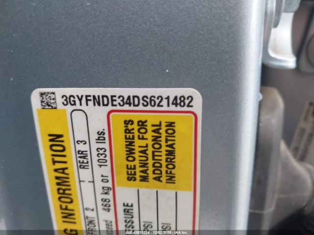 2013 CADILLAC SRX 3GYFNDE34DS621482 Photo 8