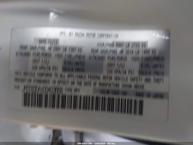 2013 MAZDA CX-9 JM3TB3DAXD0403668 Photo 8