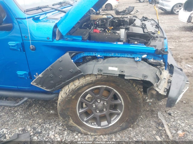 1C6HJTFG1NL128721 Jeep Gladiator Overland 4x4