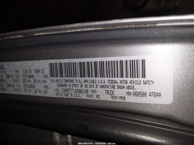 2019 RAM 1500 CLASSIC 1C6RR7TT1KS662146 Photo 8