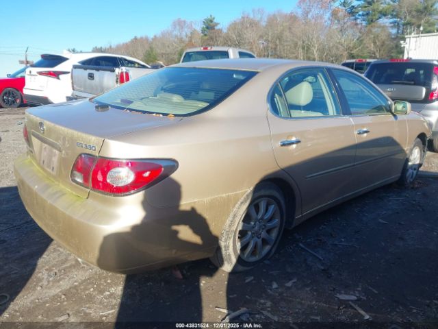 2004 LEXUS ES 330 JTHBA30G345044053 Photo 3