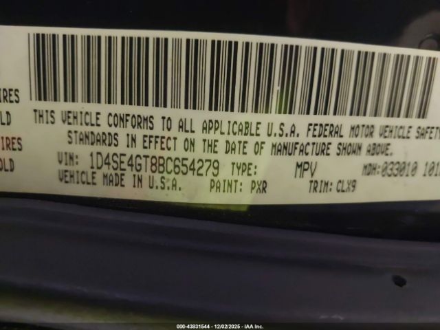 2011 DODGE DURANGO 1D4SE4GT8BC654279 Photo 8