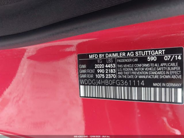 2015 MERCEDES-BENZ C 250 WDDGJ4HB0FG361114 Photo 8