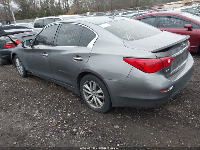 43831756 :رقم المزاد ، JN1BV7AR0FM401309 vin ، 2015 Infiniti Q50 Premium مزاد بيع