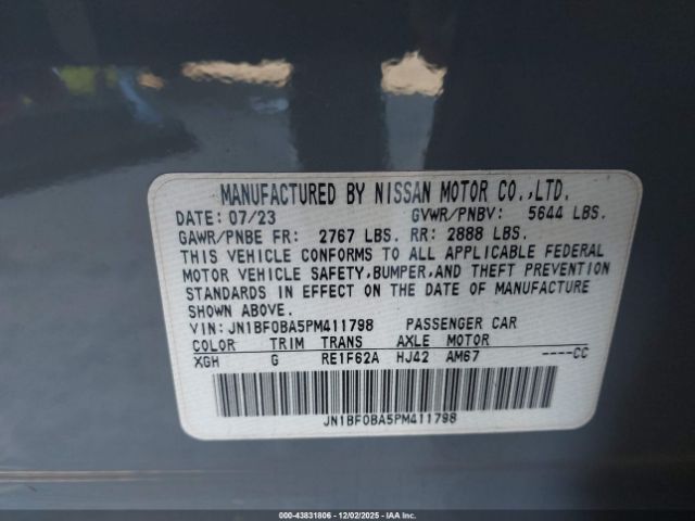 2023 NISSAN ARIYA JN1BF0BA5PM411798 Photo 8