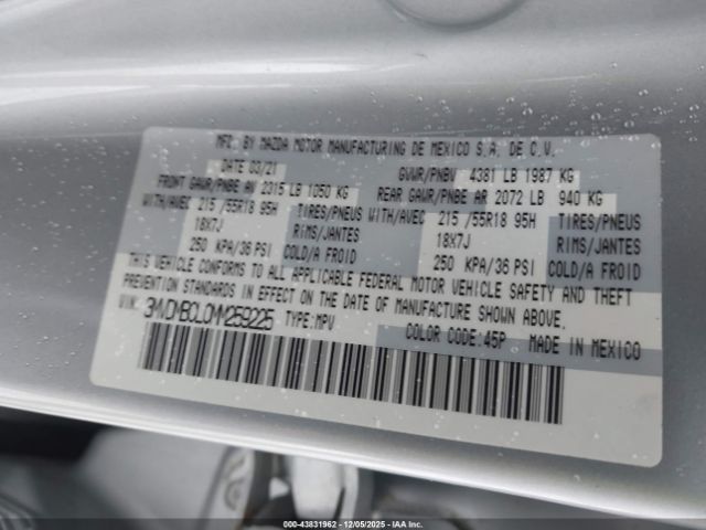 2021 MAZDA CX-30 3MVDMBCL0MM259225 Photo 8