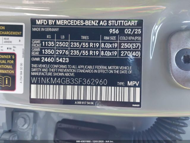 2025 MERCEDES-BENZ GLC 300 W1NKM4GB3SF362960 Photo 8