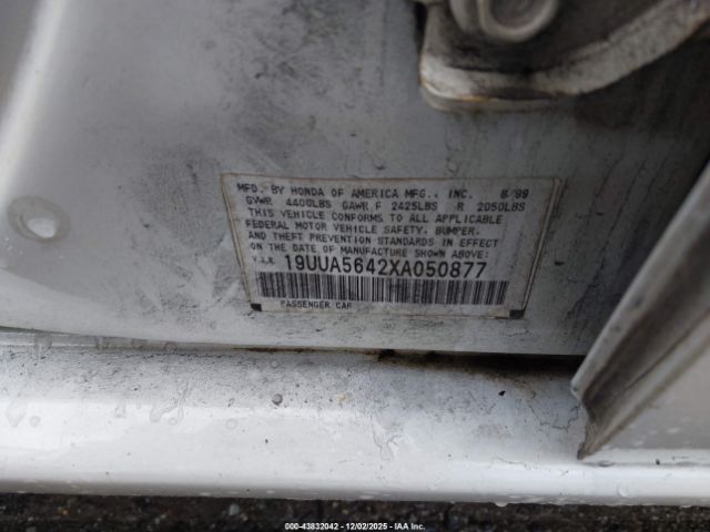 1999 ACURA TL 19UUA5642XA050877 Photo 8