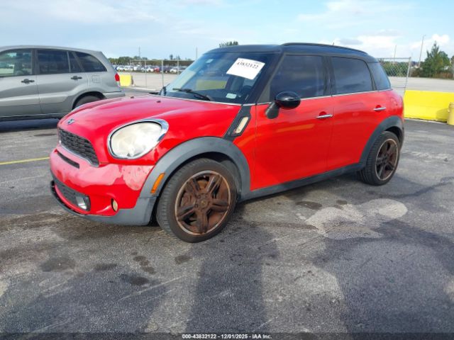2011 MINI COOPER S COUNTRYMAN WMWZC3C5XBWM25617 Photo 1
