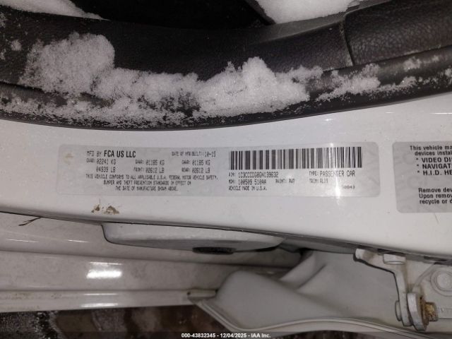 2016 CHRYSLER 200 1C3CCCDG8GN139632 Photo 8