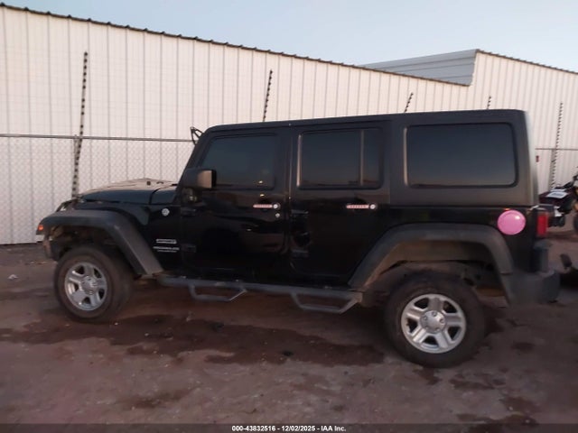43832516 :رقم المزاد ، 1C4BJWDG8EL136687 vin ، 2014 Jeep Wrangler Unlimited Sport مزاد بيع