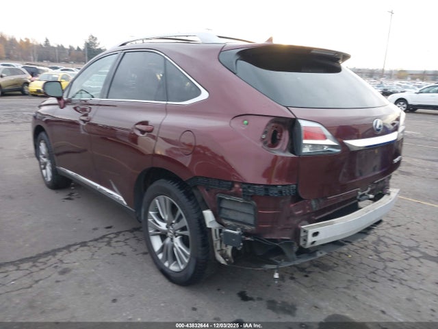 Aukcja sprzedaży 2013 Lexus Rx 450h, vin: JTJBC1BA9D2062483, numer aukcji: 43832644