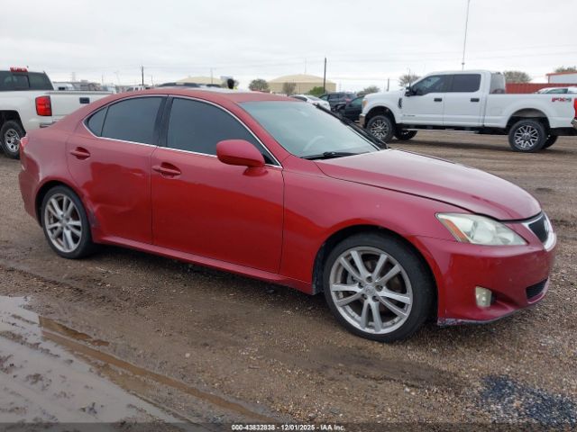 2007 LEXUS IS 250 JTHBK262372030355
