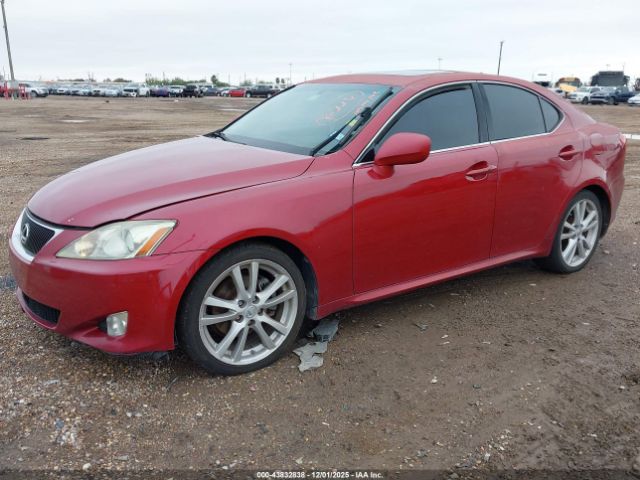 2007 LEXUS IS 250 JTHBK262372030355 Photo 1