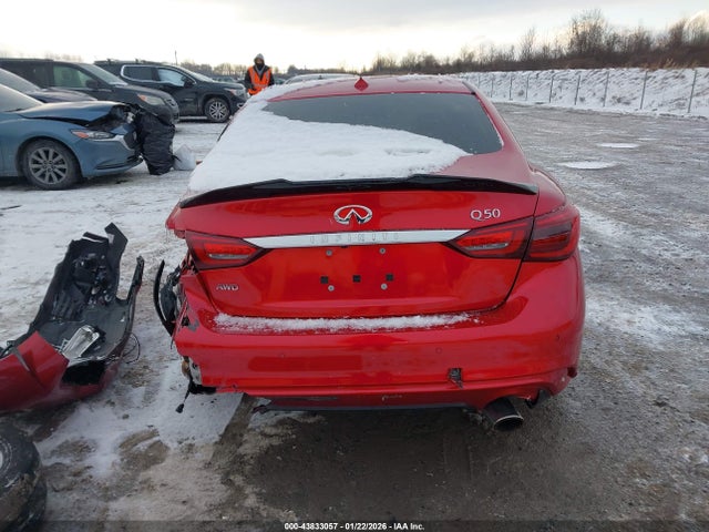 Продаж на аукціоні авто 2022 Infiniti Q50 Luxe Awd, vin: JN1EV7BR6NM341725, номер лоту: 43833057