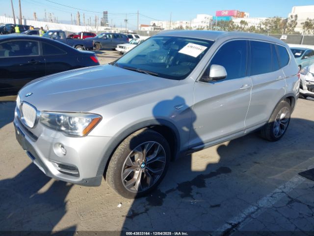2015 BMW X3 5UXWX7C56F0K34477 Photo 1