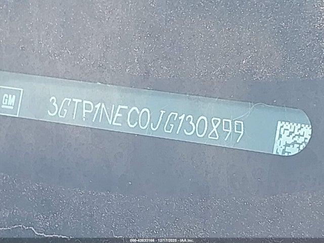 3GTP1NEC0JG130899 GMC Sierra 1500 Slt