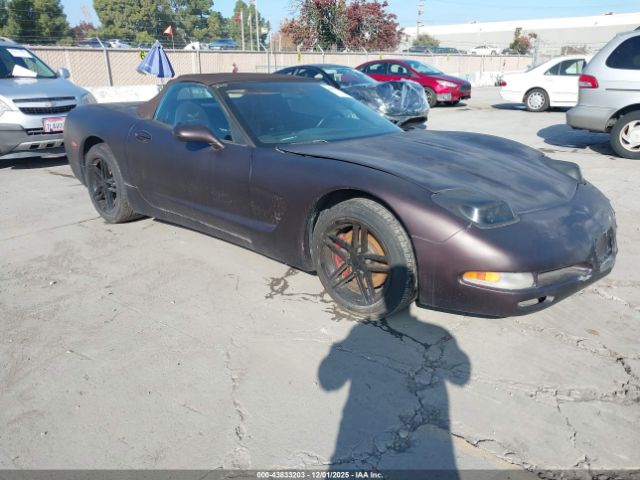 2001 CHEVROLET CORVETTE 1G1YY32G915117922