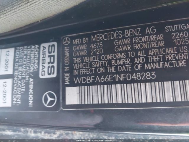 1992 MERCEDES-BENZ 500 WDBFA66E1NF048283 Photo 8