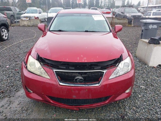 2008 Lexus Is 250 მანქანა იყიდება აუქციონზე, vin: JTHBK262882072280, აუქციონის ნომერი: 43833501