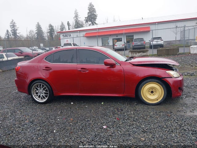 2008 Lexus Is 250 მანქანა იყიდება აუქციონზე, vin: JTHBK262882072280, აუქციონის ნომერი: 43833501