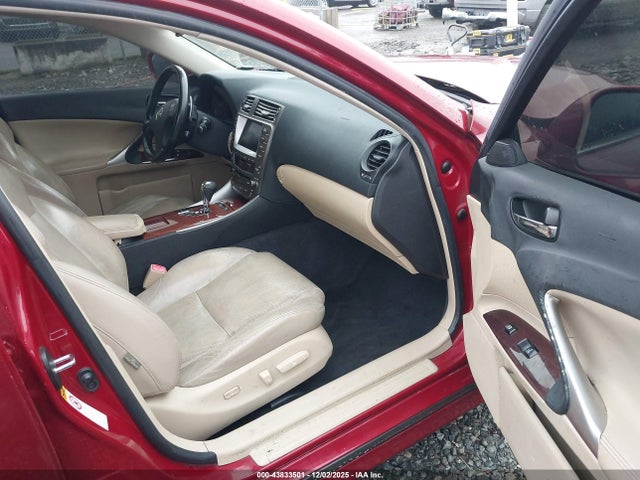2008 Lexus Is 250 მანქანა იყიდება აუქციონზე, vin: JTHBK262882072280, აუქციონის ნომერი: 43833501