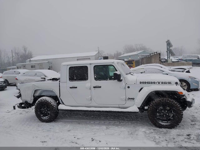 43833596 :رقم المزاد ، 1C6PJTAG8SL536728 vin ، 2025 Jeep Gladiator High Tide مزاد بيع