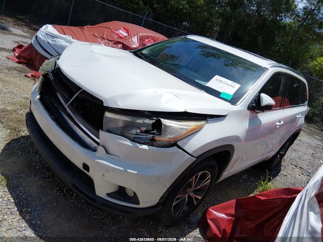5TDKKRFH2GS159887 Toyota Highlander Xle V6