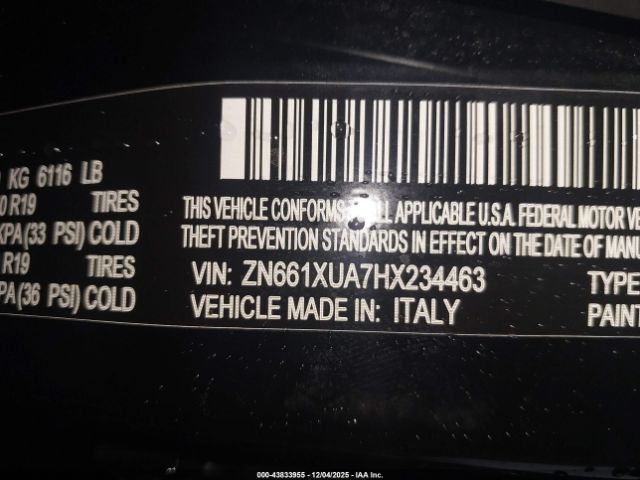 2017 MASERATI LEVANTE ZN661XUA7HX234463 Photo 8