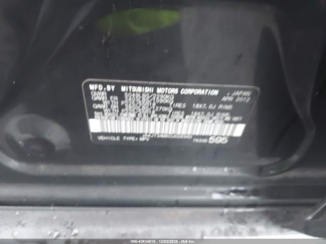 2012 MITSUBISHI OUTLANDER JA4JT3AW5CU026942 Photo 8