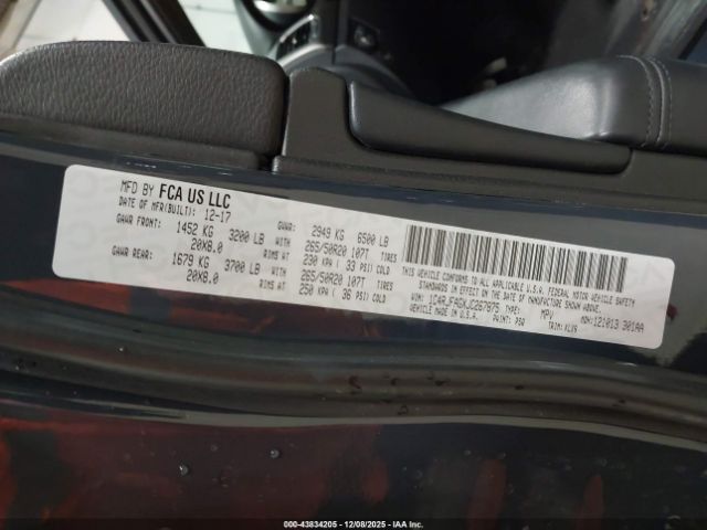 2018 JEEP GRAND CHEROKEE 1C4RJFAGXJC267875 Photo 8