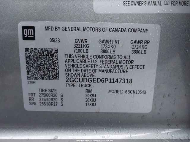 2GCUDGED6P1147318 Chevrolet Silverado 1500 4wd Short Bed Ltz