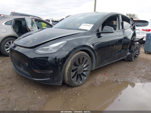 Auction sale of the 2022 Tesla Model Y Performance Dual Motor All-wheel Drive, vin: 7SAYGDEF5NF401073, lot number: 43834462