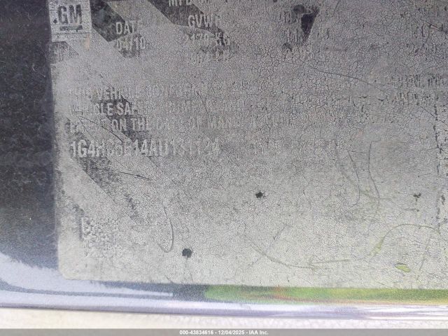 2010 BUICK LUCERNE 1G4HC5E14AU131124 Photo 8