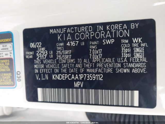 2023 KIA SELTOS KNDEPCAA1P7359112 Photo 8