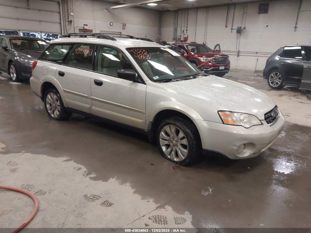 2007 Subaru Outback 2.5i მანქანა იყიდება აუქციონზე, vin: 4S4BP61C176306756, აუქციონის ნომერი: 43834863