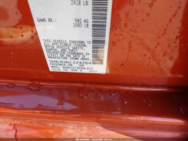 2020 NISSAN ALTIMA 1N4BL4CV6LC124264 Photo 8