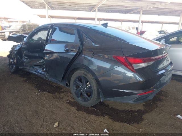 2022 HYUNDAI ELANTRA 5NPLS4AG1NH060132 Photo 2