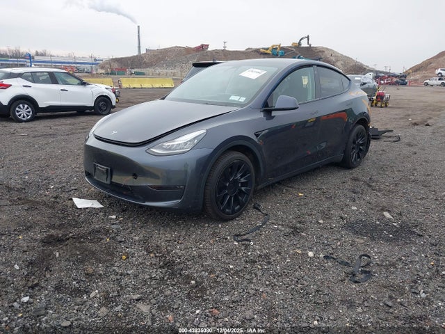2021 TESLA MODEL Y 5YJYGDEE4MF244817 Photo 1