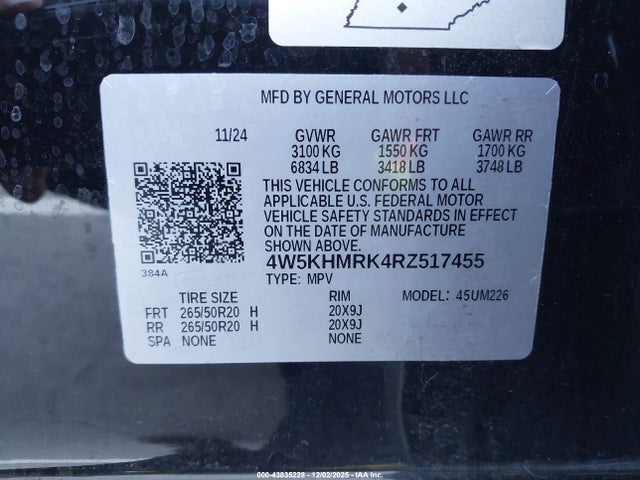 4W5KHMRK4RZ517455 Acura Zdx A-spec